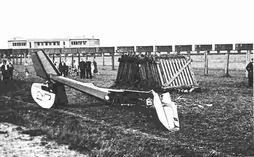 Auseklis crashed - July 28, 1938